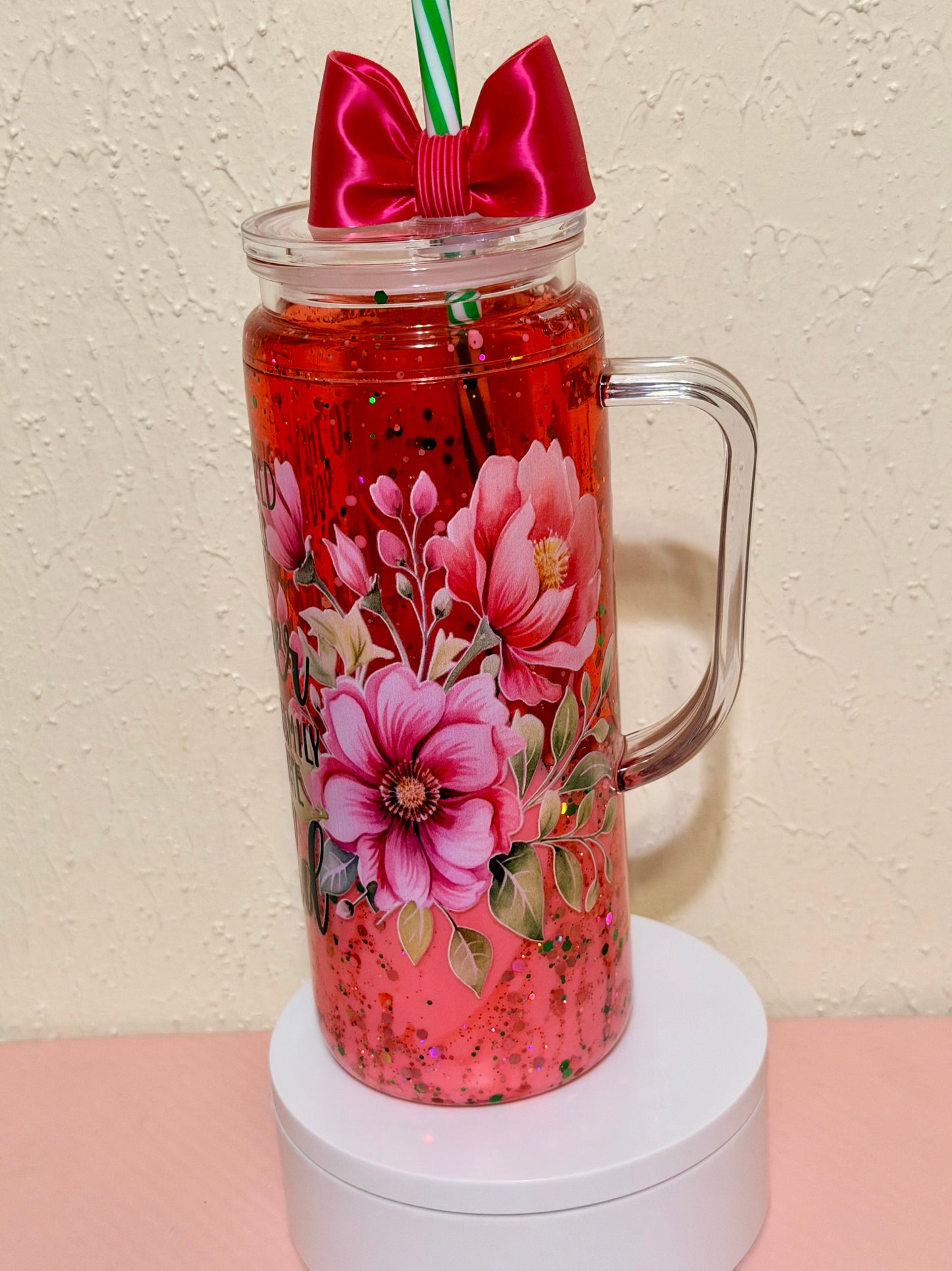 Mother You Are The World Snowglobe Tumbler