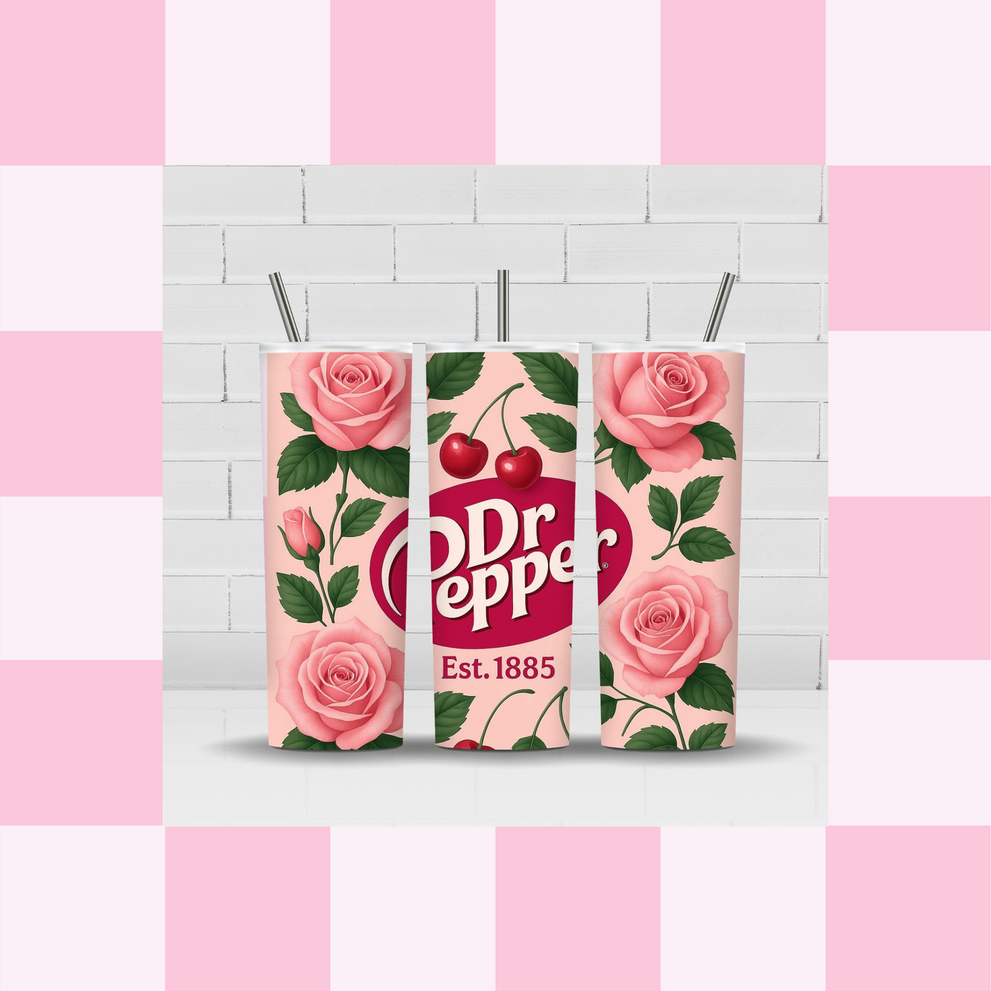 DP Cherry Rose Tumbler