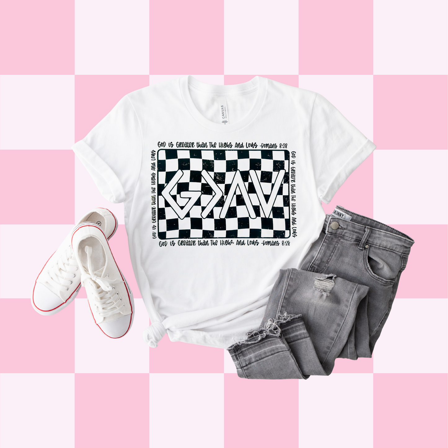 Christian - God is Greater Than Tee