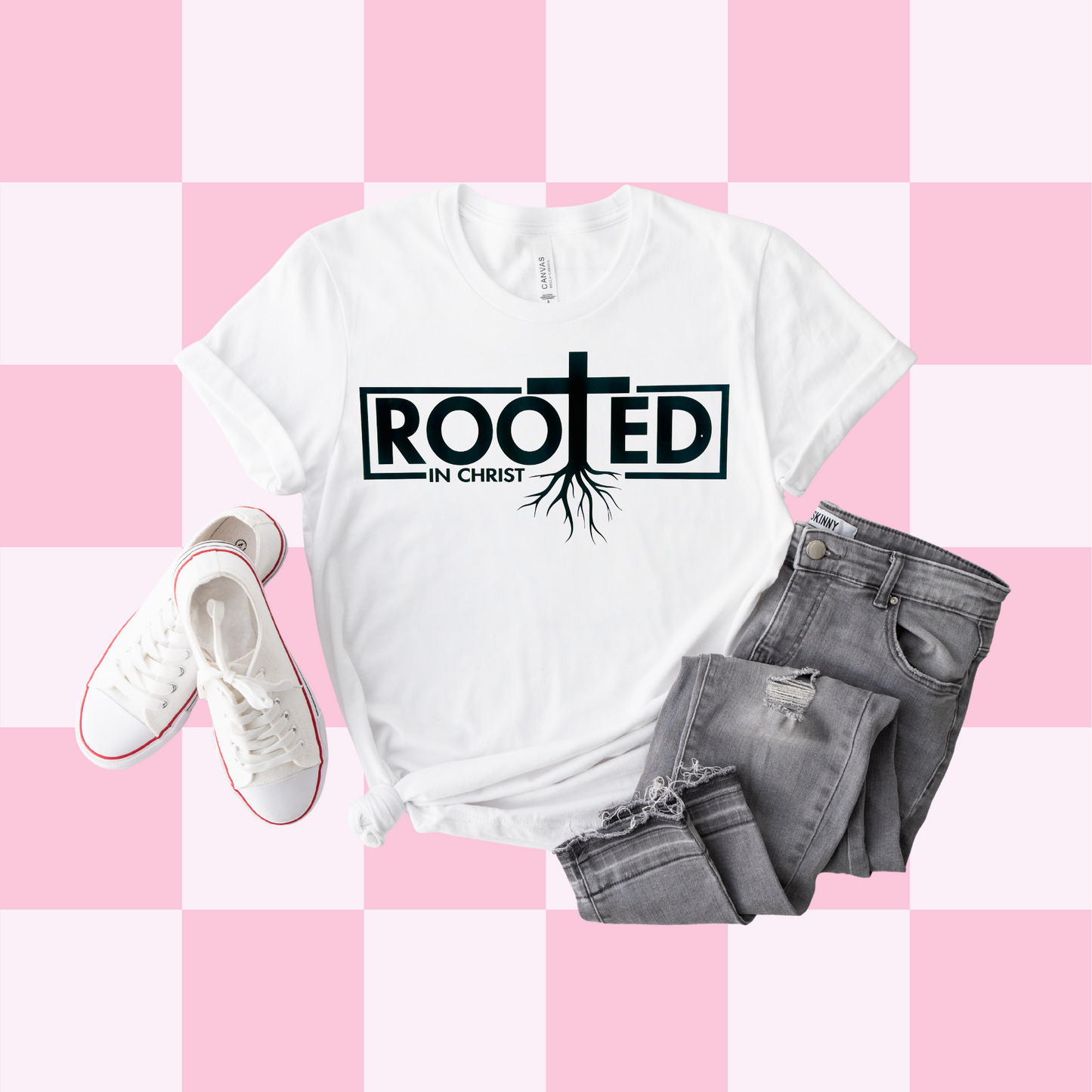 Christian - Rooted in Christ Tee