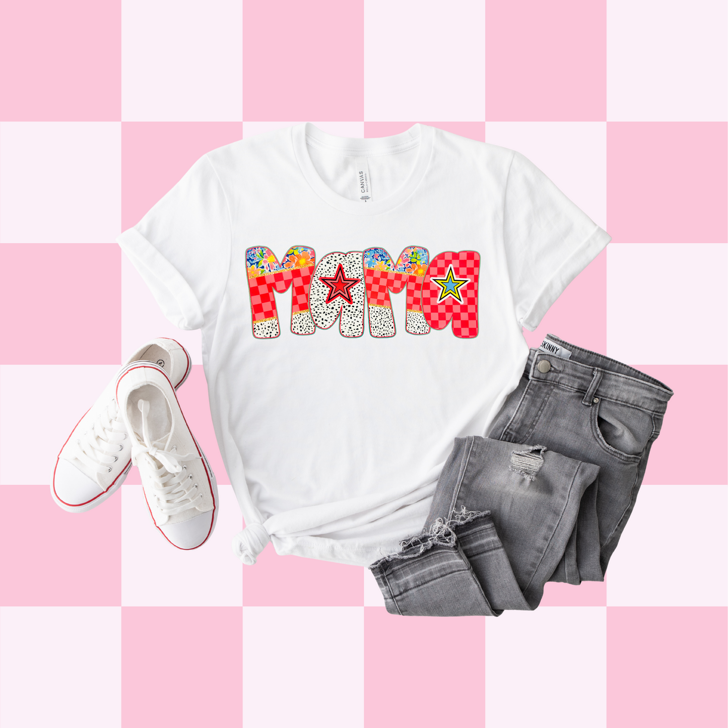 Mama Variety Print Tee