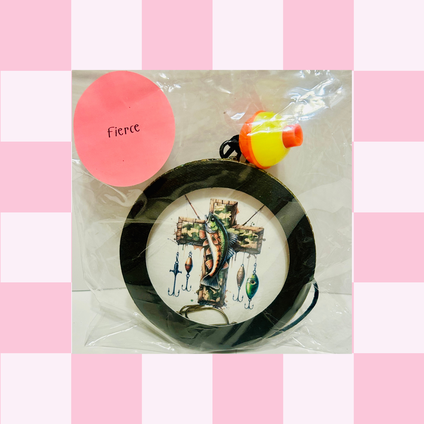 Freshie - Fish Cross w/bobber