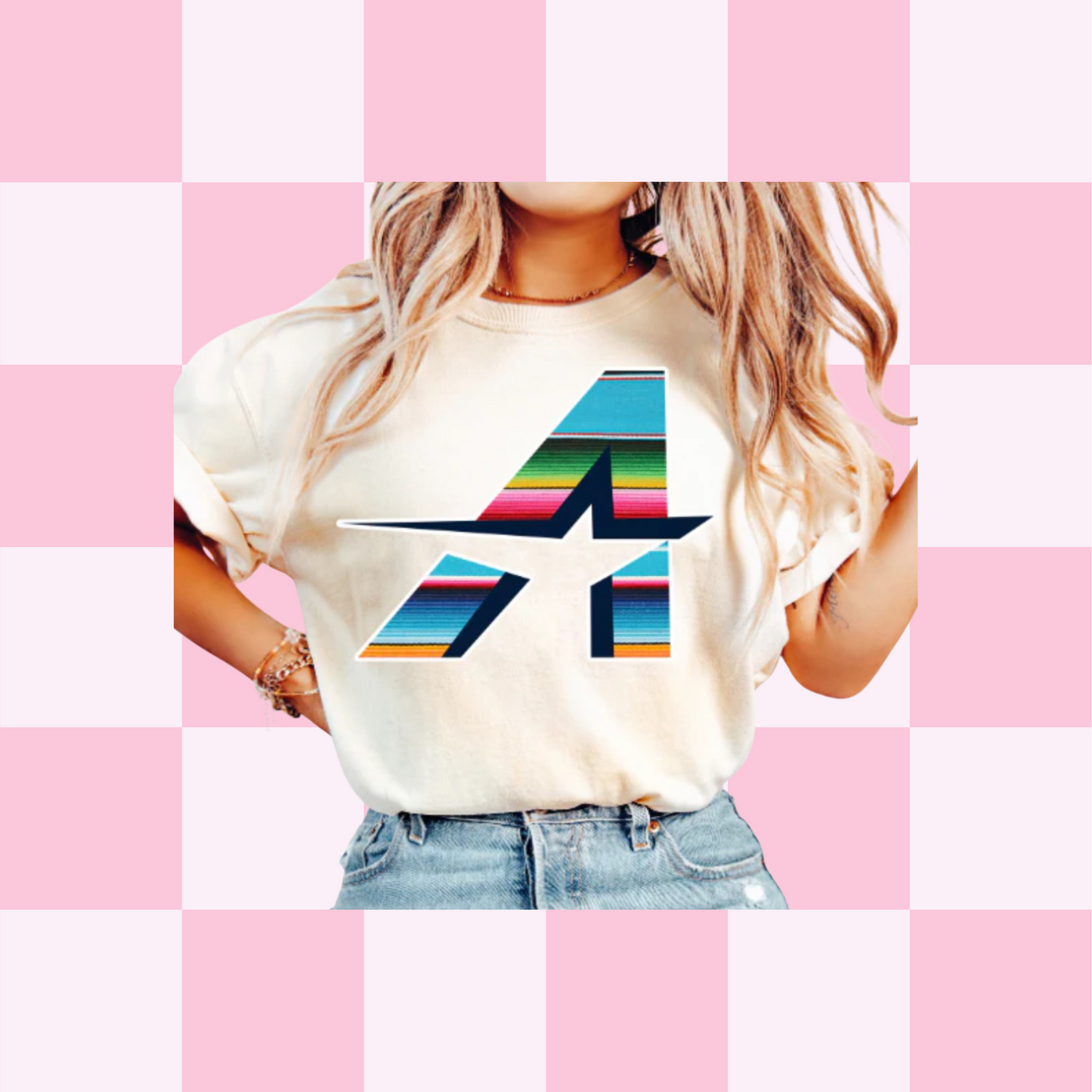 Astros Serape Tee