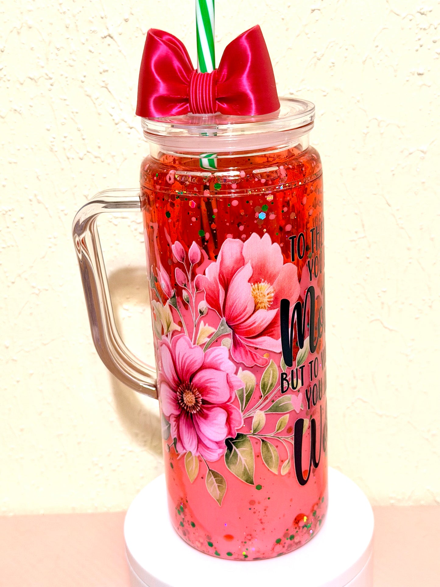Mother You Are The World Snowglobe Tumbler