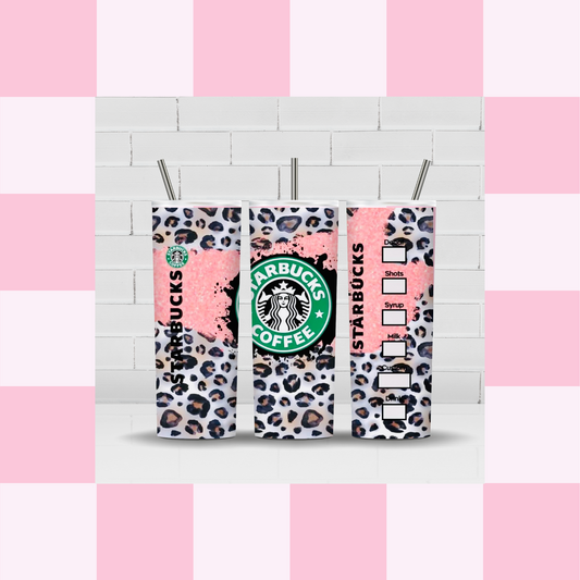 SB Leopard Pink Tumbler