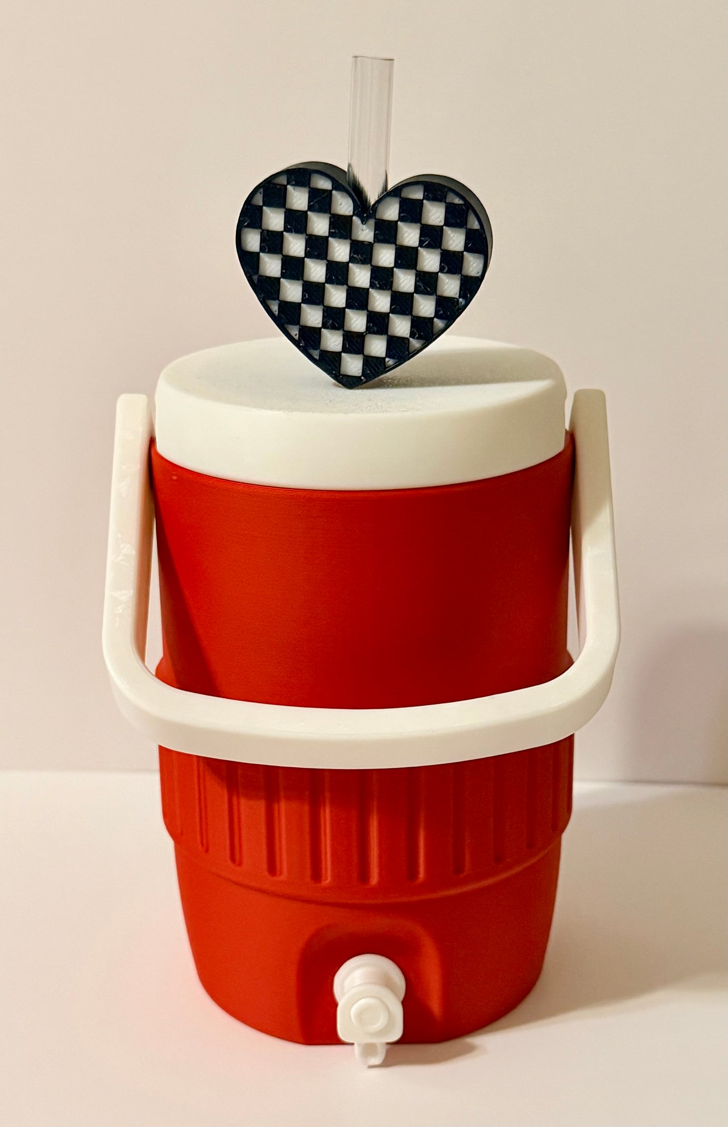 Can Cooler - Red & White