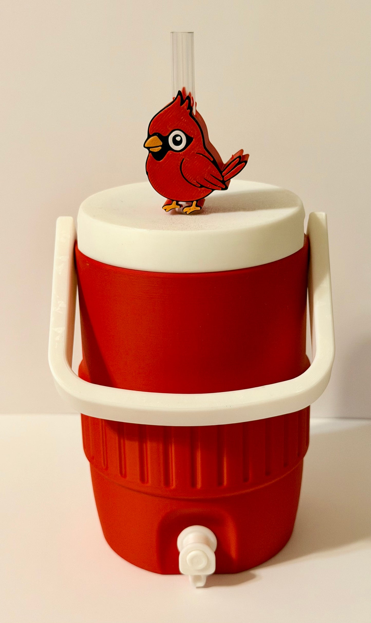 Can Cooler - Red & White