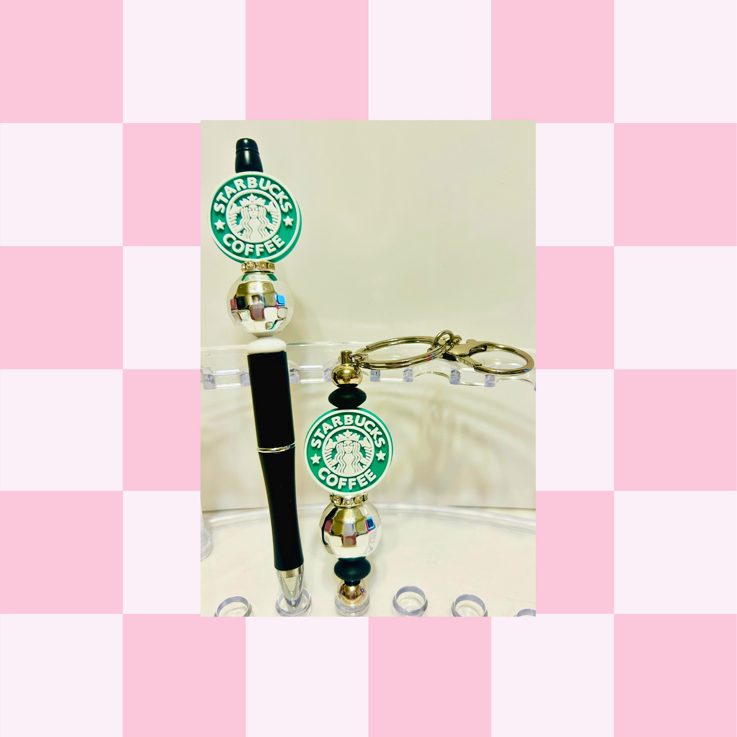 SB Black Pen & Keychain Set
