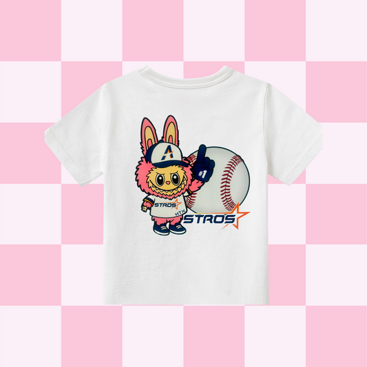 Kids - Monsters Astros Baseball Tee