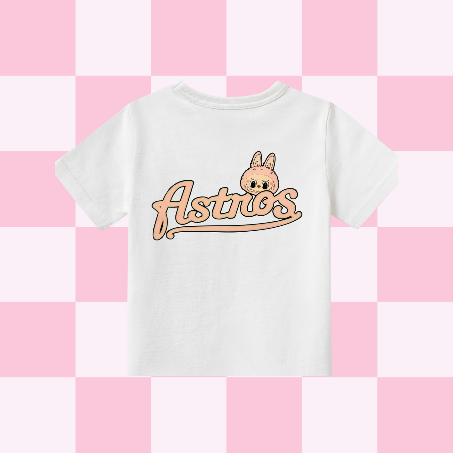 Kids - Monsters Astros Pink Tee