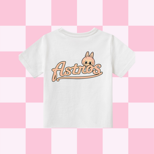 Kids - Monsters Astros Pink Tee