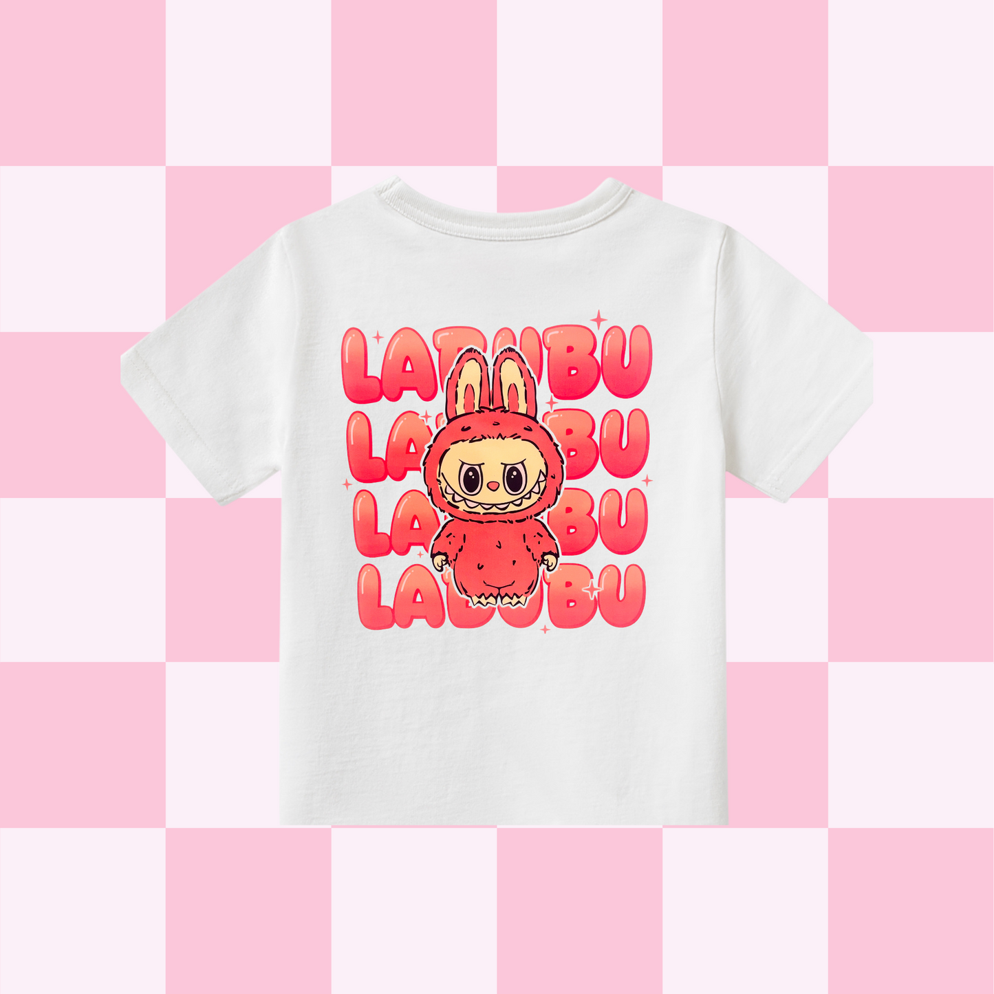 Kids - Monsters Pink Character Tee