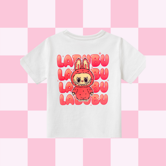 Kids - Monsters Pink Character Tee