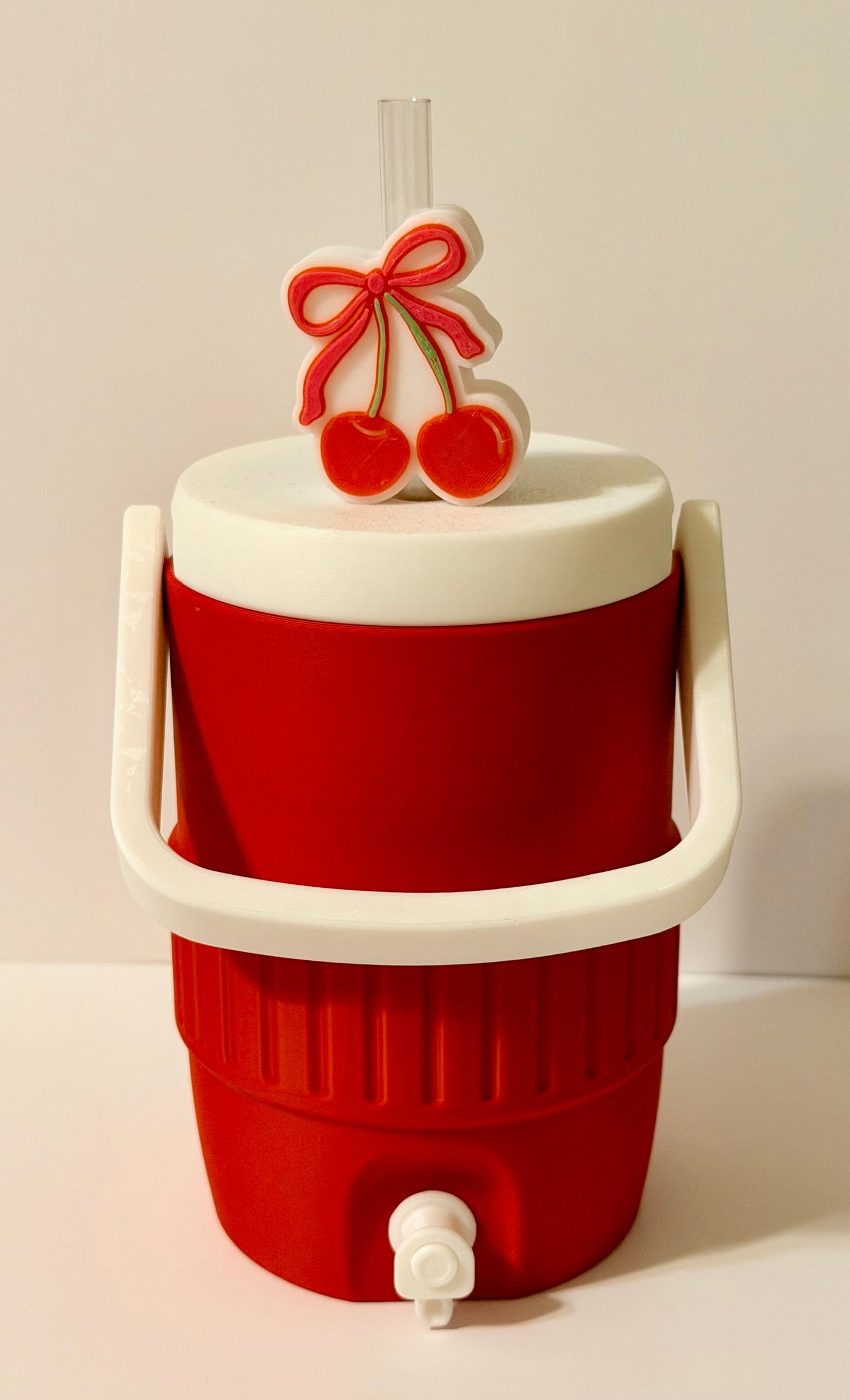 Can Cooler - Red & White
