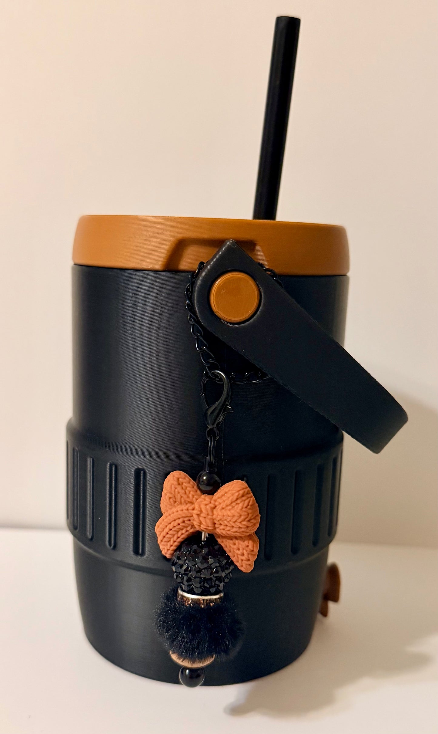Can Cooler - Black Leopard