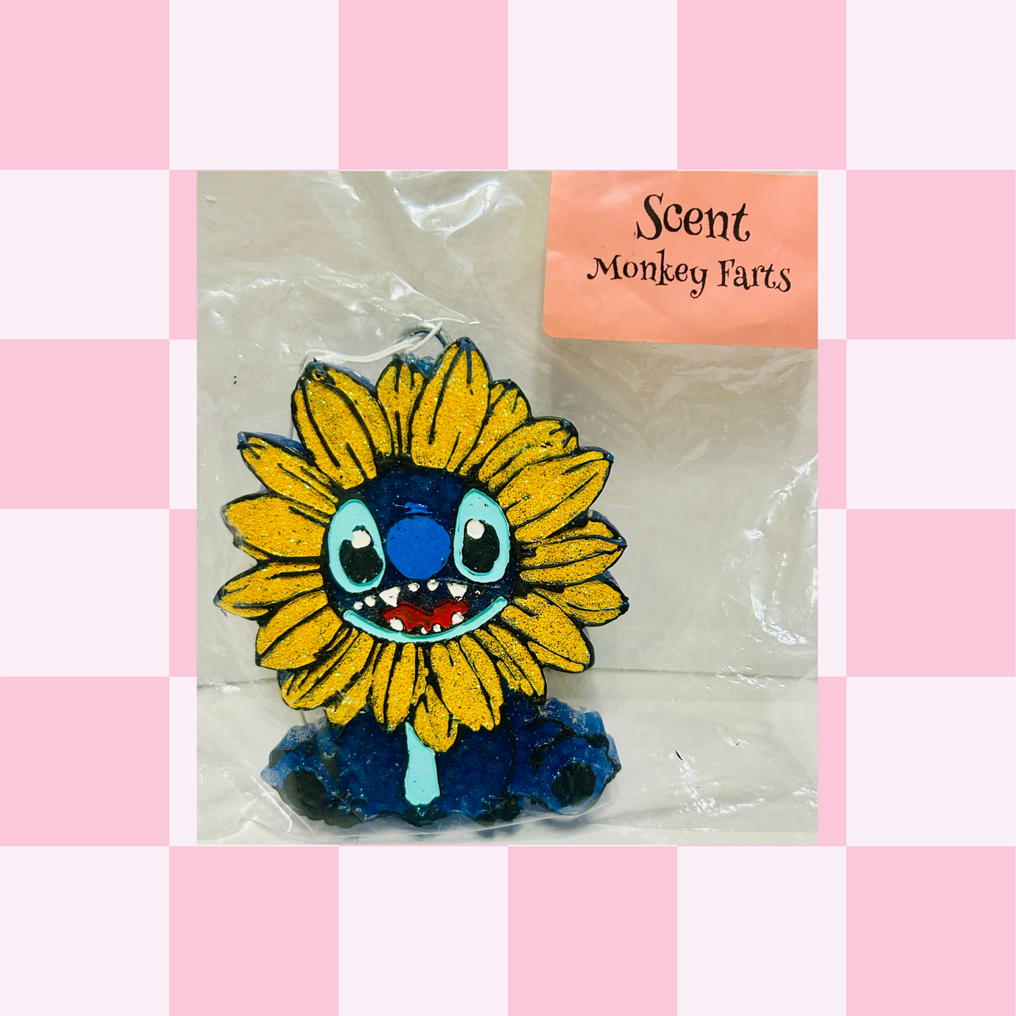 Freshie - Blue Sunflower Alien