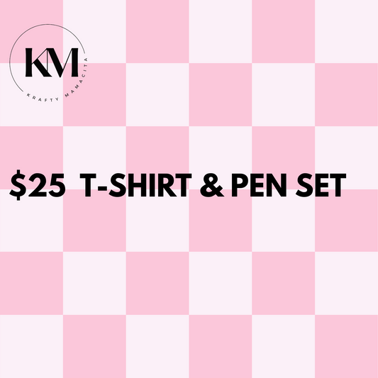 $25 T-Shirt & Pen Set