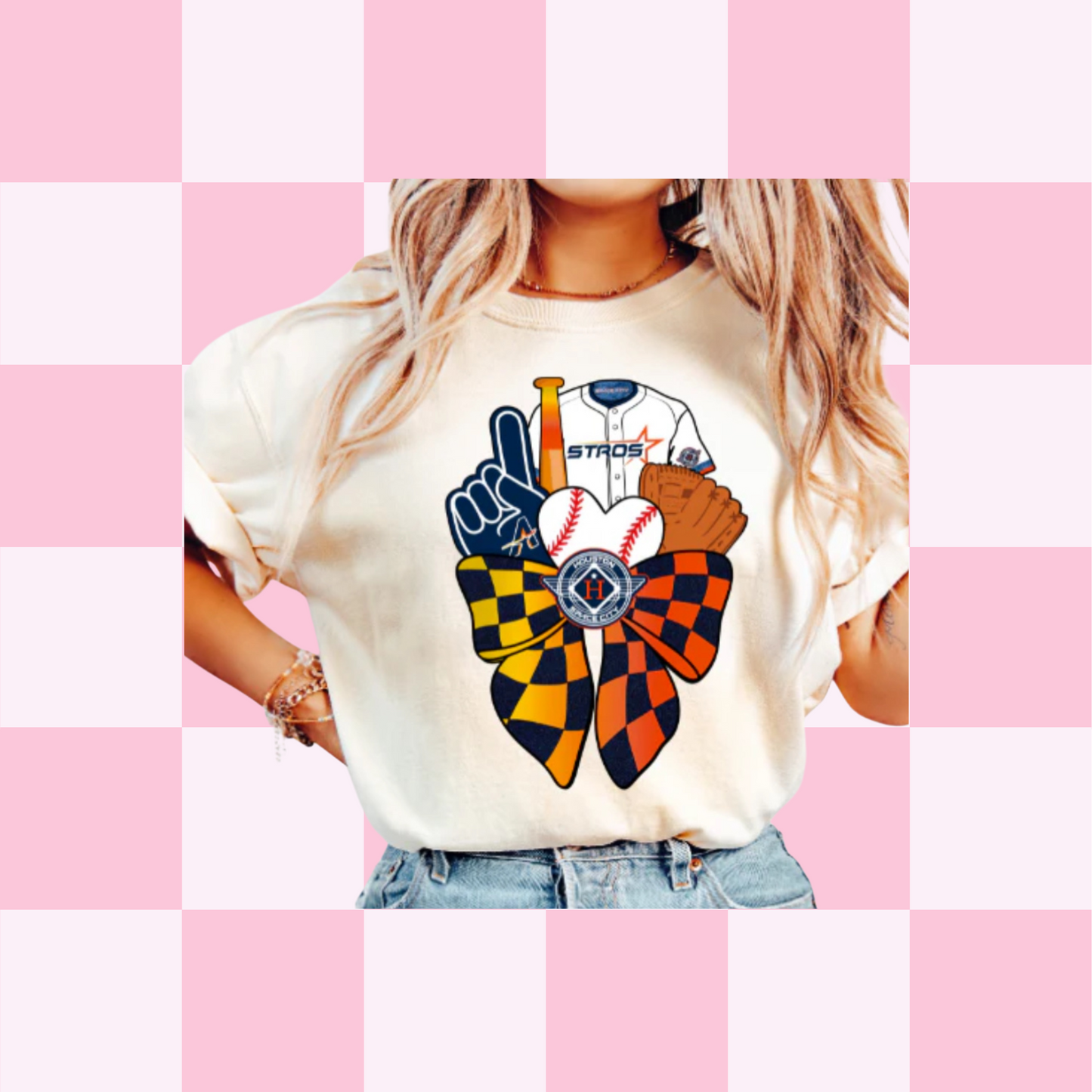 Astros Bow Variety Tee