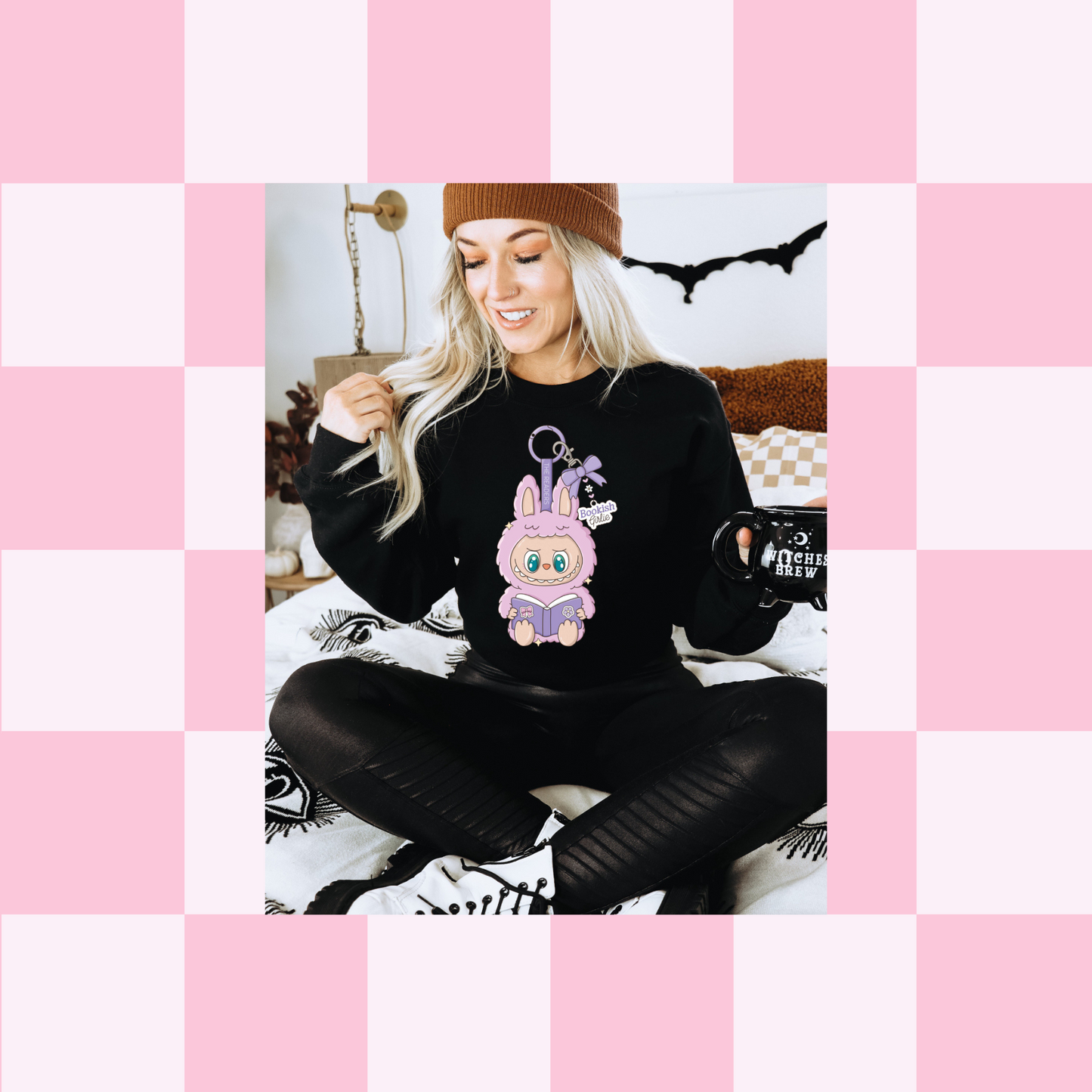 Monsters Bookish Girl Tee