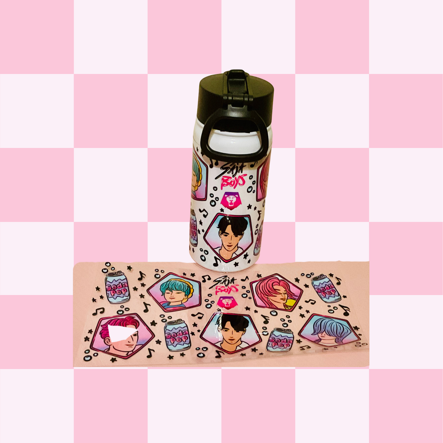 Kids - KPop Boys Stainless Steel Tumbler